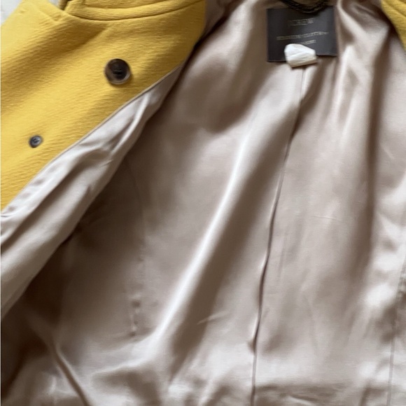 J. Crew Yellow Pea Coat - Picture 3 of 5
